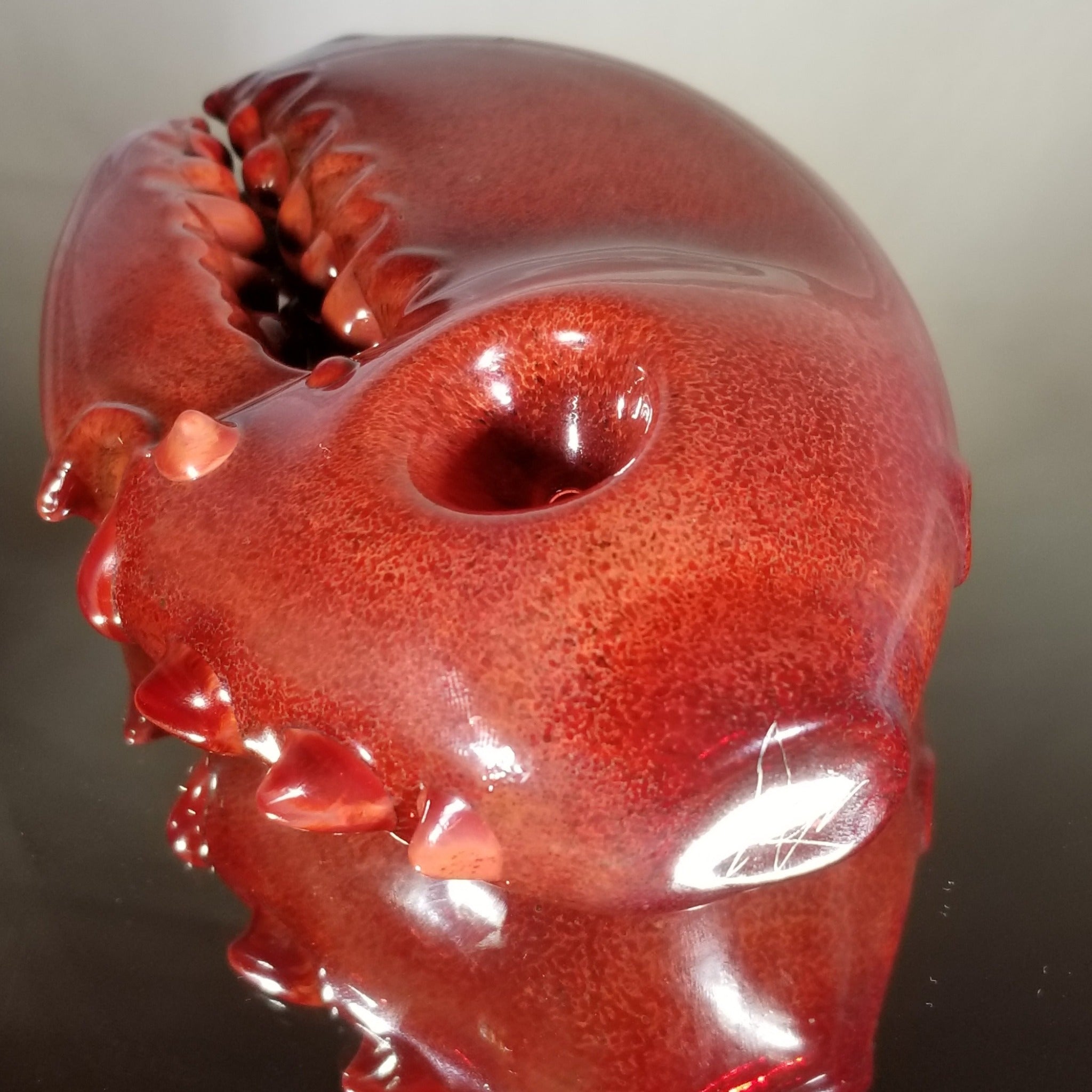 Lobster Claw hand pipe by Pubzglass