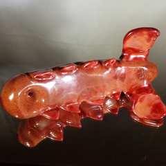 Lobster Tail hand pipe by Pubzglass