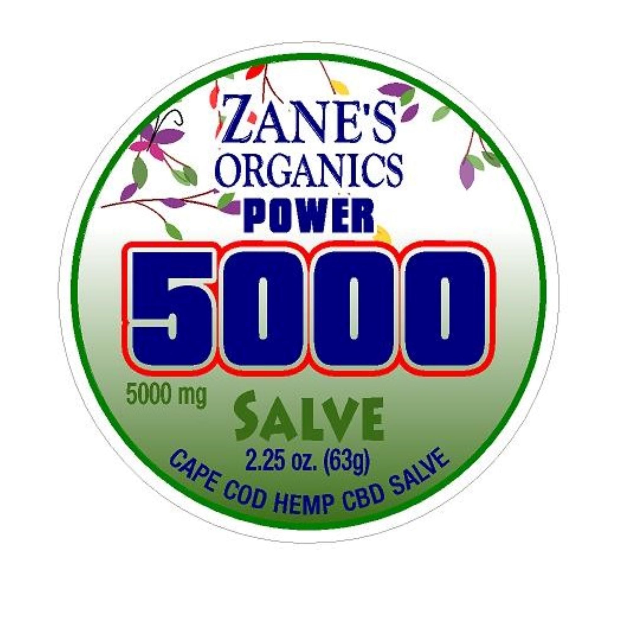 Zane's Organics Power 5000mg CBD Salve